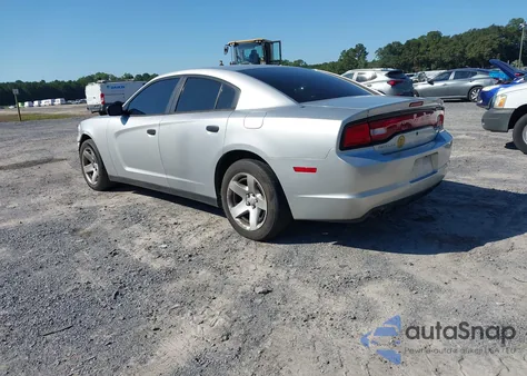 2014 Dodge Charger Police из США, поврежденный, VIN 2C3CDXAG3EH282812